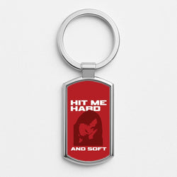 Billie 2025 Silver Metal Keyring