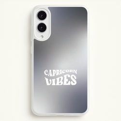 Capricorn Vibes Gradient Zodiac Galaxy S25 Edge Case