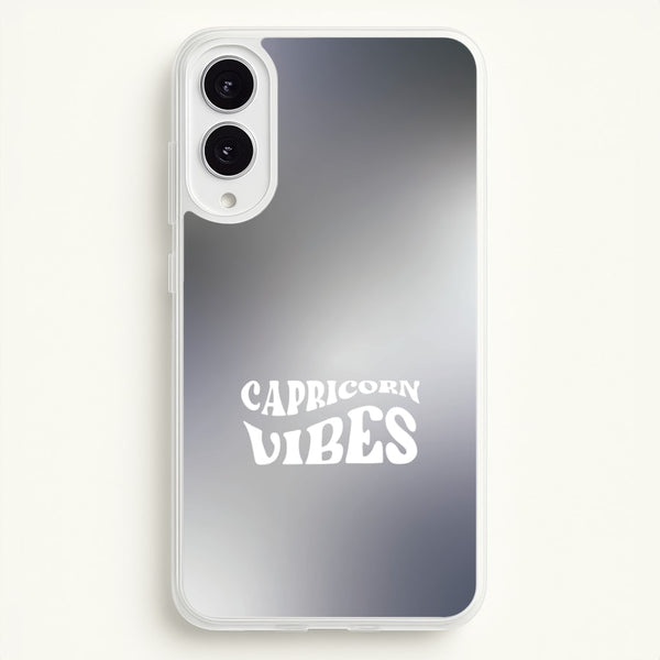 Capricorn Vibes Gradient Zodiac Galaxy S25 Edge Case