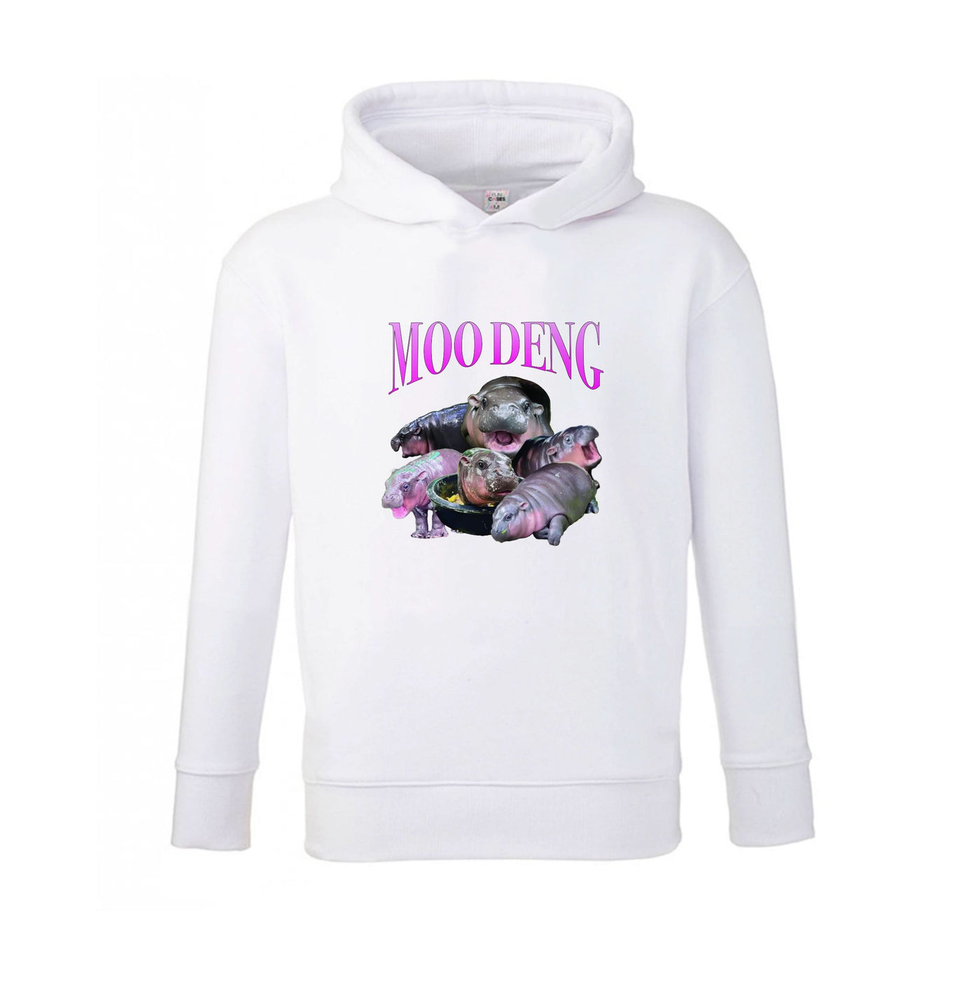 Moo Collage Kids Hoodie