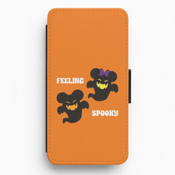 Feeling Spooky Mouse Ghosts Flip / Wallet Phone Case