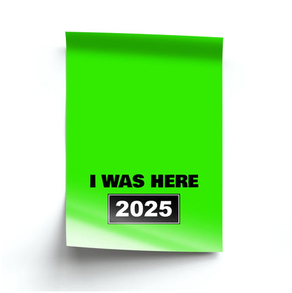 I Was Here 2025 Poster