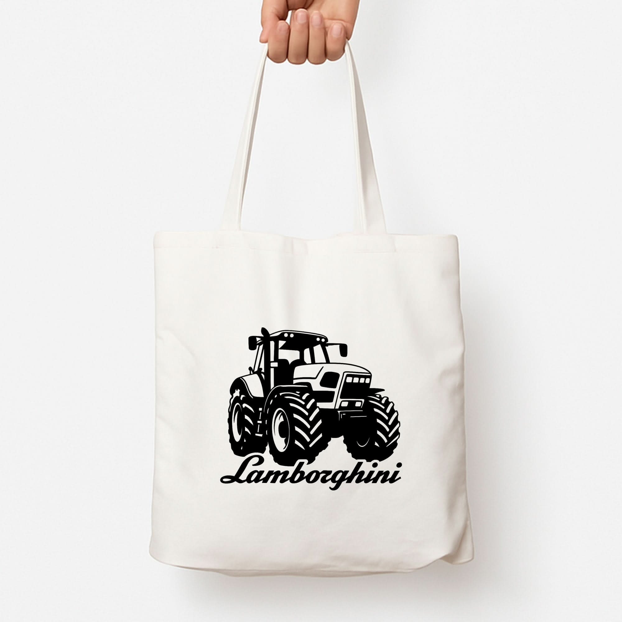 Lambo Tractor Tote Bag