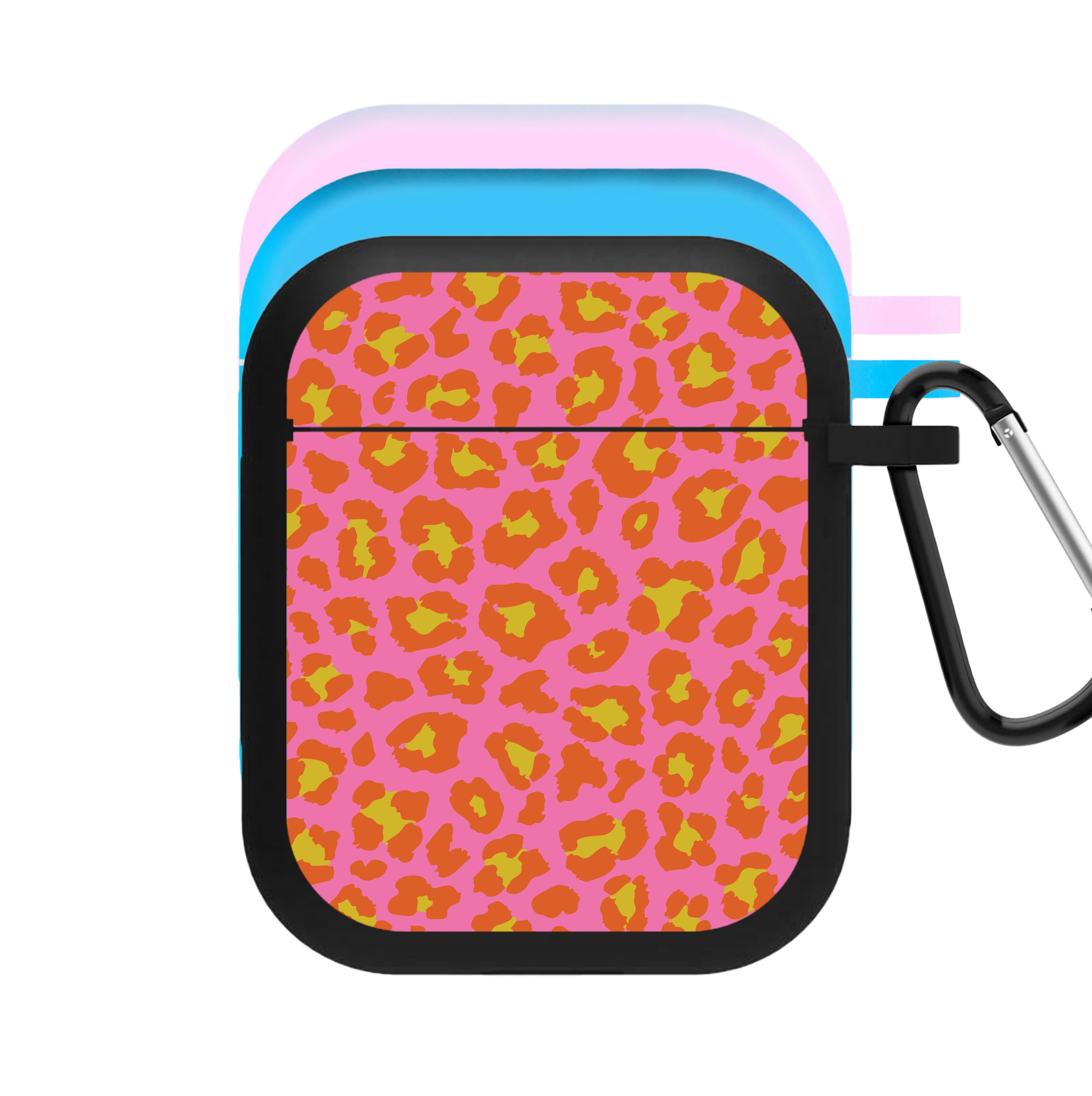 Vibrant Cheetah Print AirPods Case