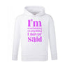 Everything but cases Kids Hoodies