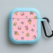 Mum Doodles Pattern AirPods Case 3