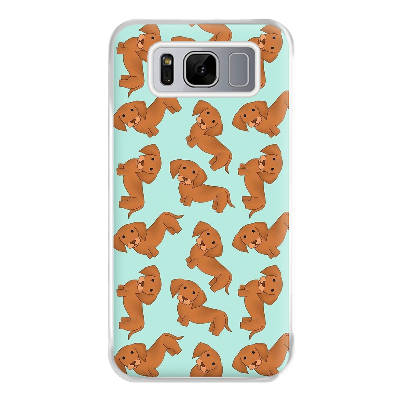Sausage Dog Pattern Phone Case