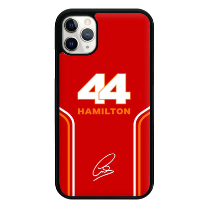 Stripes 44 Hamilton Phone Case