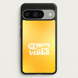 Gemini Vibes Gradient Zodiac Google Pixel 10 / 10 Pro Case