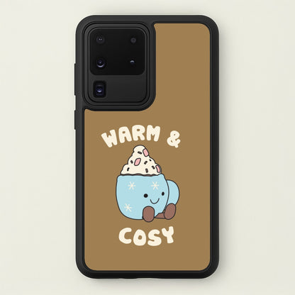 Hot Cocoa Plush Quote Galaxy S20 Ultra Case