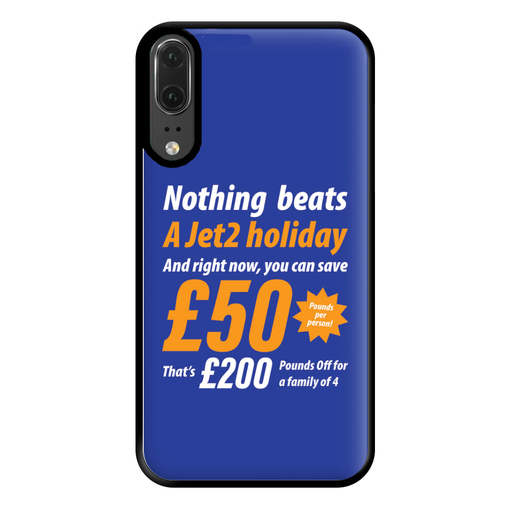 Nothing Beats A Jet Holiday Huawei P20 Case