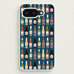 Geometric Brewery Pattern Google Pixel 9a Case