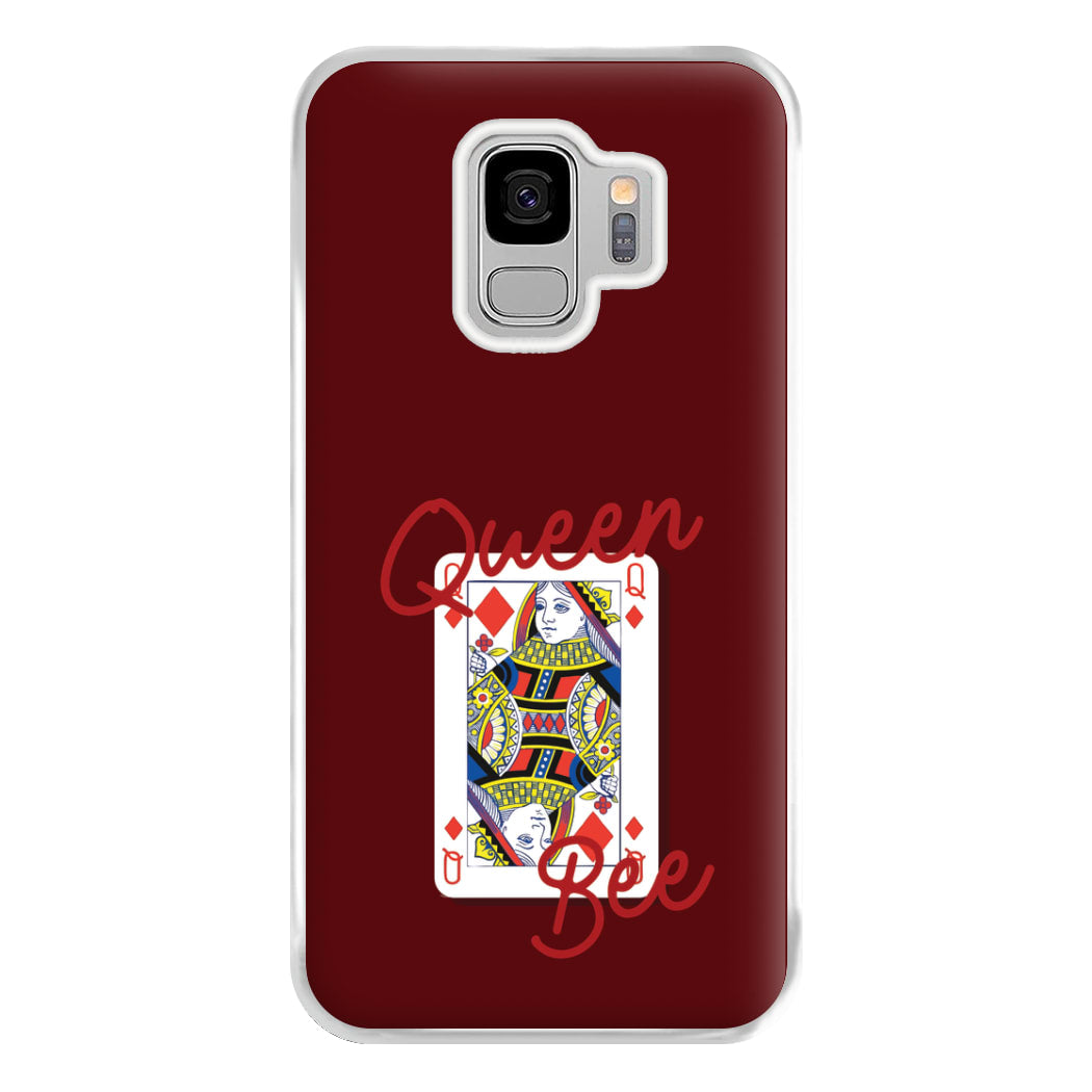 Queen Bee Playing Card Galaxy S9 Case