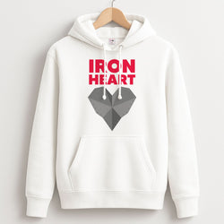 Metal Heart Unisex Hoodie