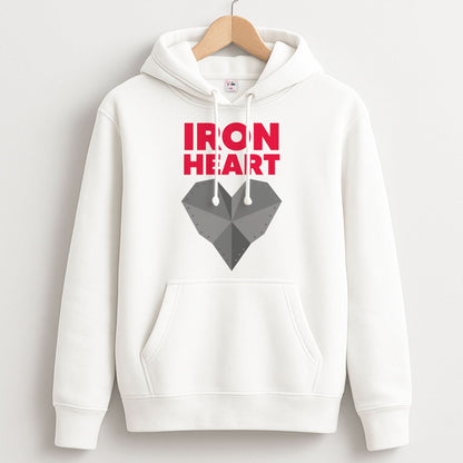 Metal Heart Unisex Hoodie