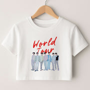K-Pop Band Pastel Tour Crop top 1