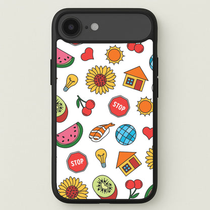 Harry Stickers Pattern iPhone 17 Air Case