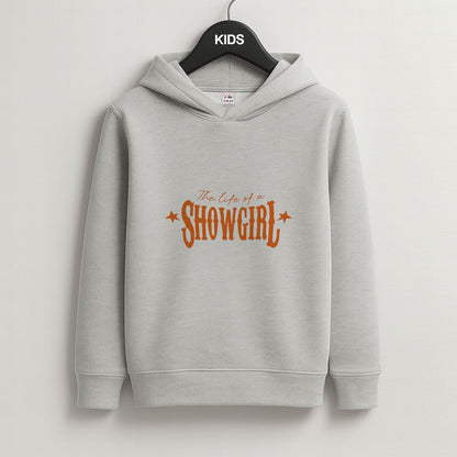 TLOAS Orange Grey Kids Hoodie