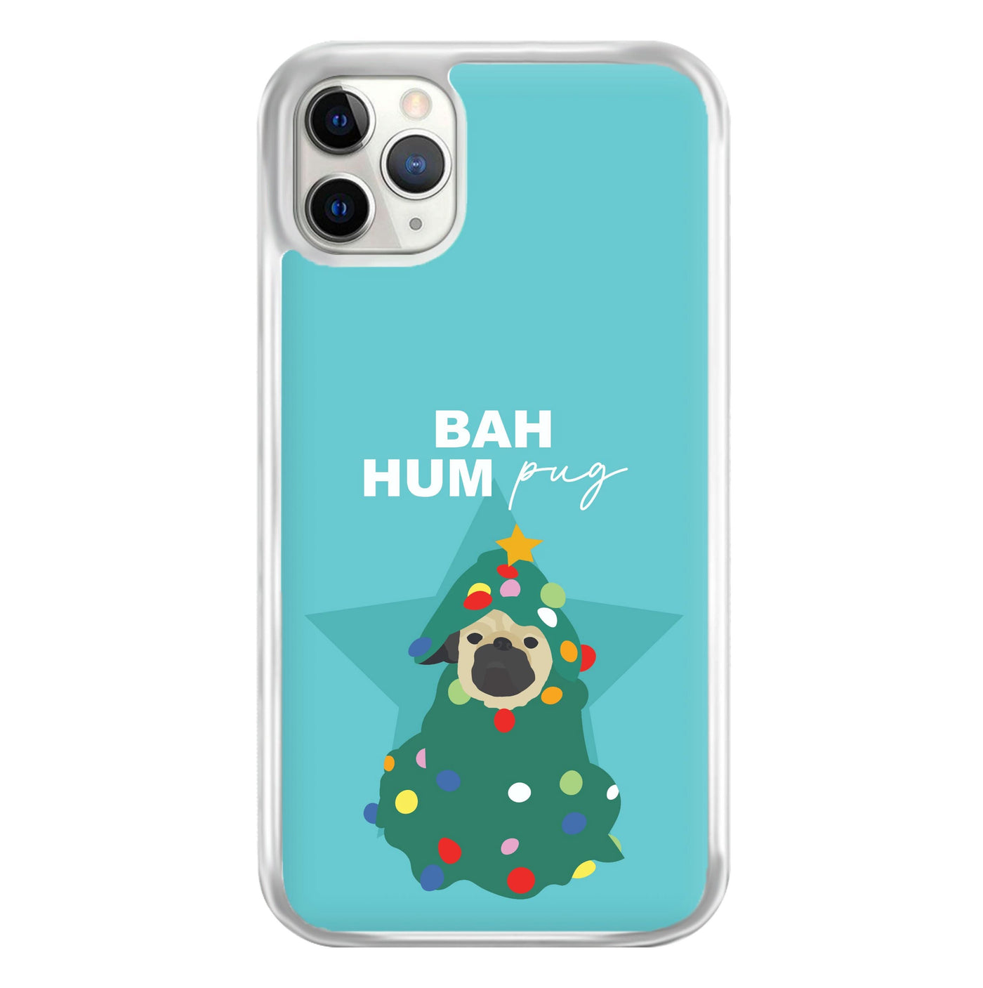 Bah Hum Pug Phone Case