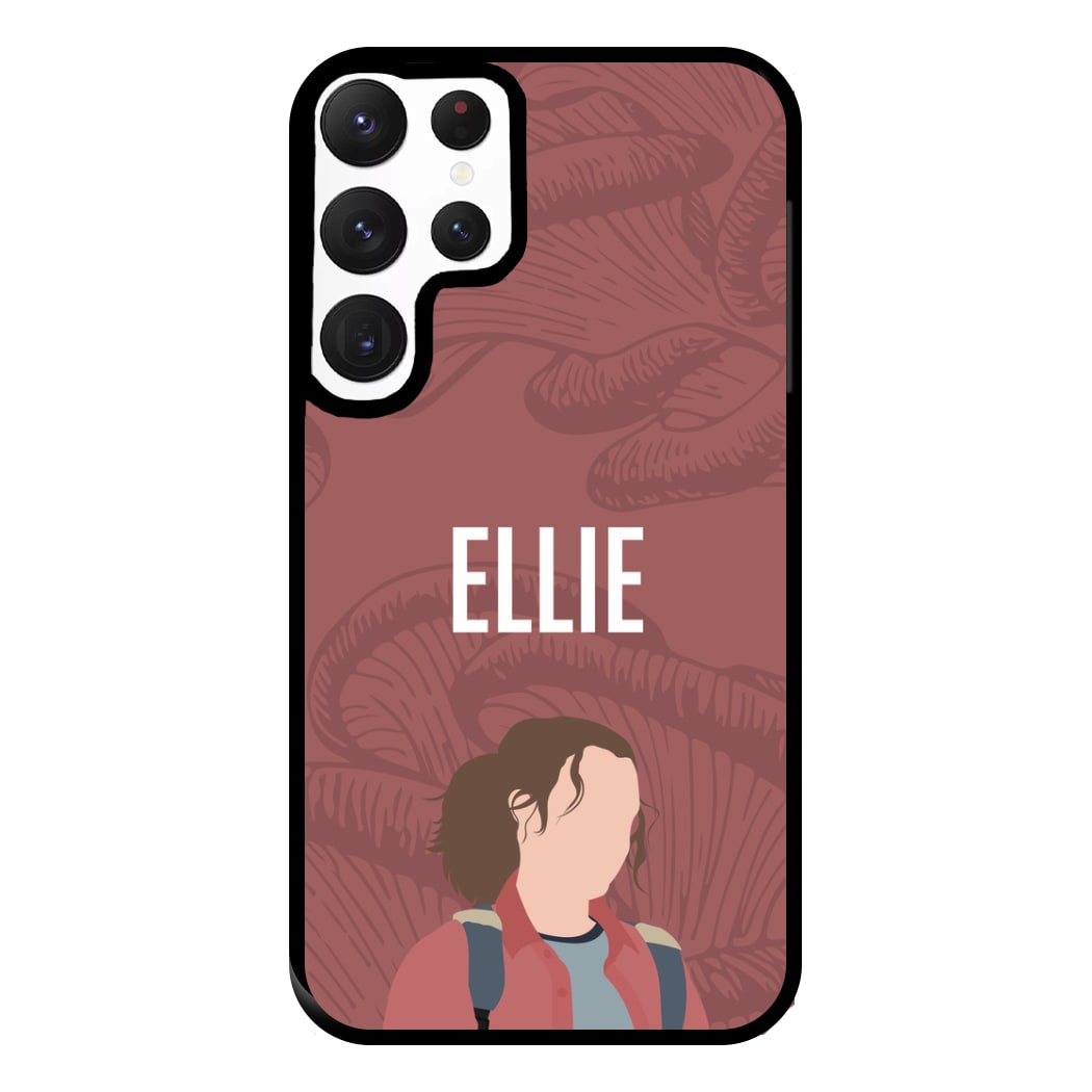 Ellie Mushroom Pattern Galaxy S22 Ultra Case