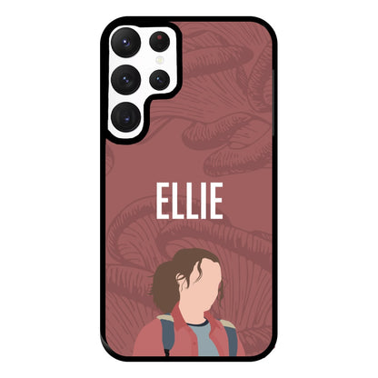 Ellie Mushroom Pattern Galaxy S22 Ultra Case