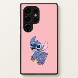 Cute Blue Alien Fairylights Galaxy S24 Ultra Case