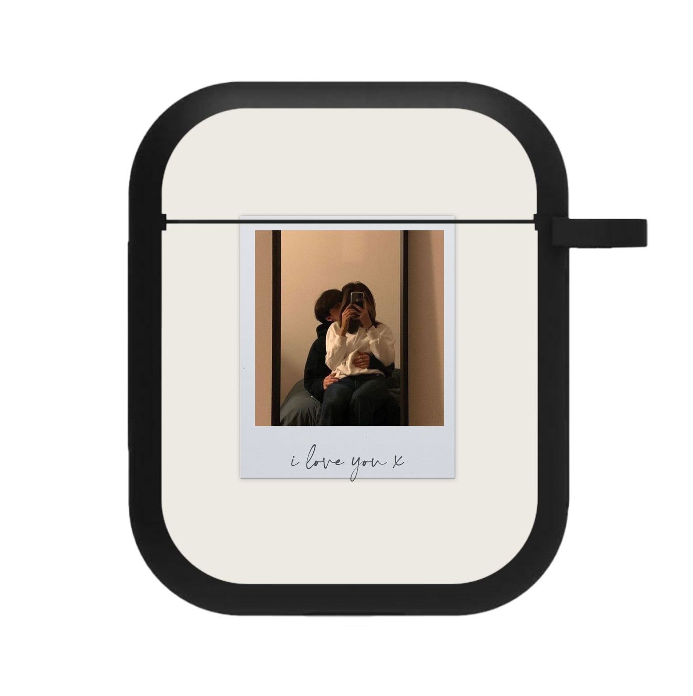 I Love You Polaroid - Personalised Couples AirPods Case