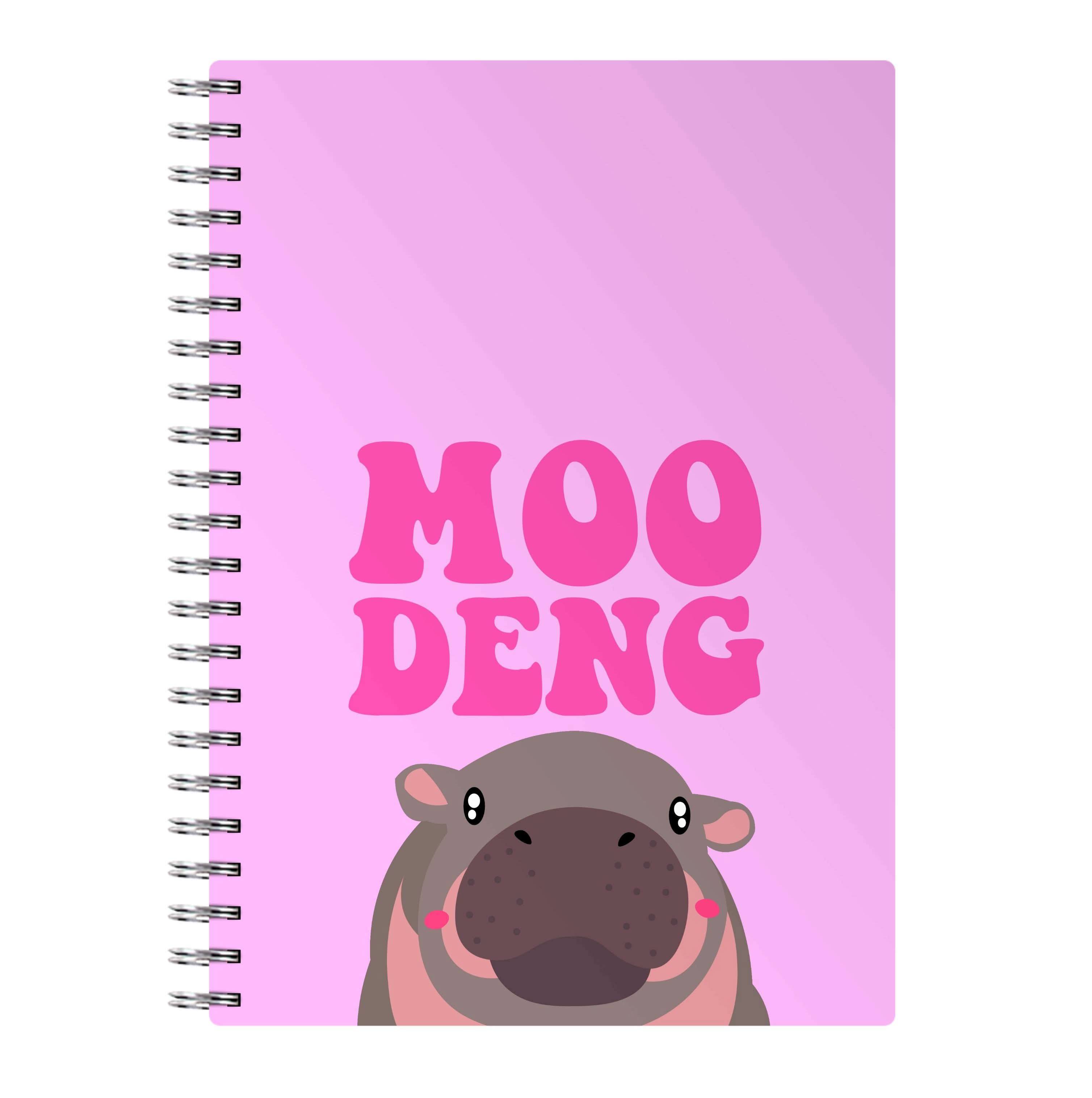 Moo Pink Notebook