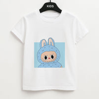 Cute Blue Notebook Monster Kids T-Shirt