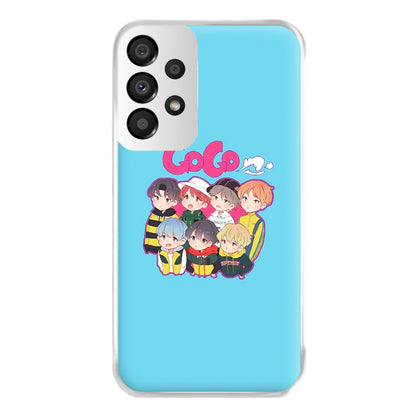 Go Go K-Pop Band Cartoon Phone Case