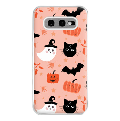 Pretty Pink Halloween Pattern Phone Case