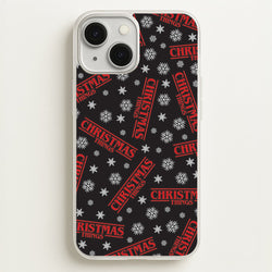 Christmas Things Snowflake Pattern iPhone 13 Case