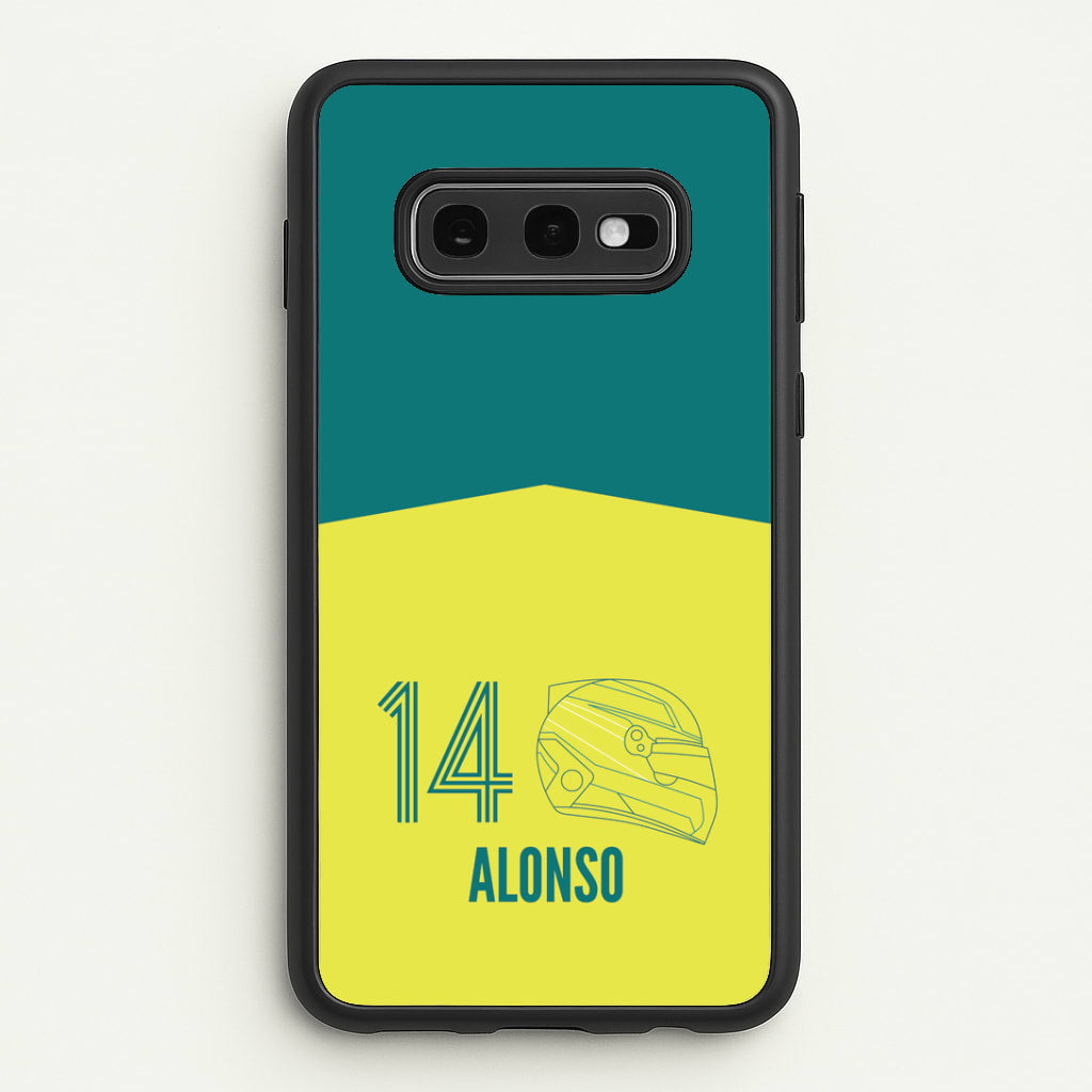 Alonso Helmet 2026 Galaxy S10e Case