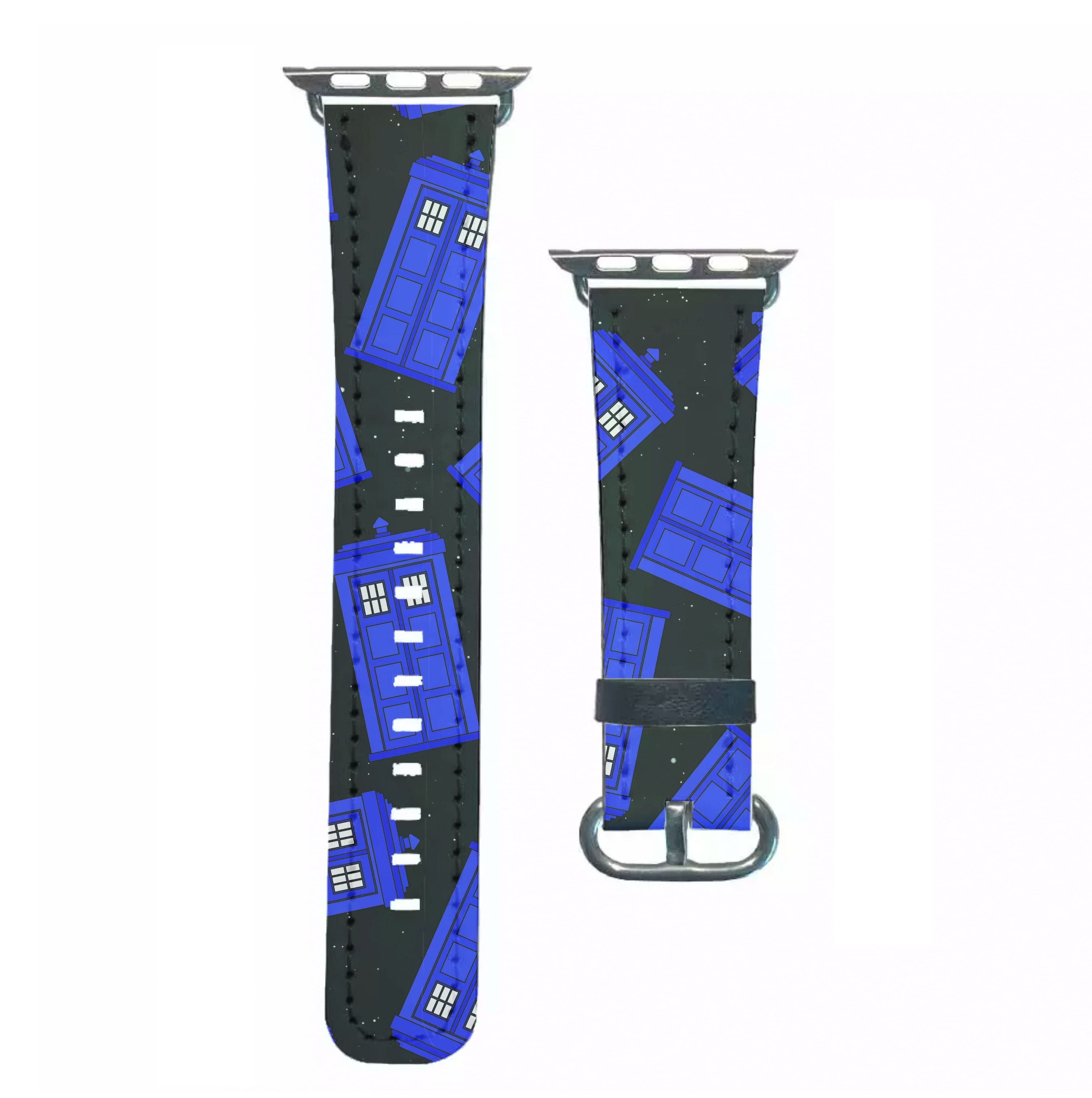 Tardis Pattern Apple Watch Strap