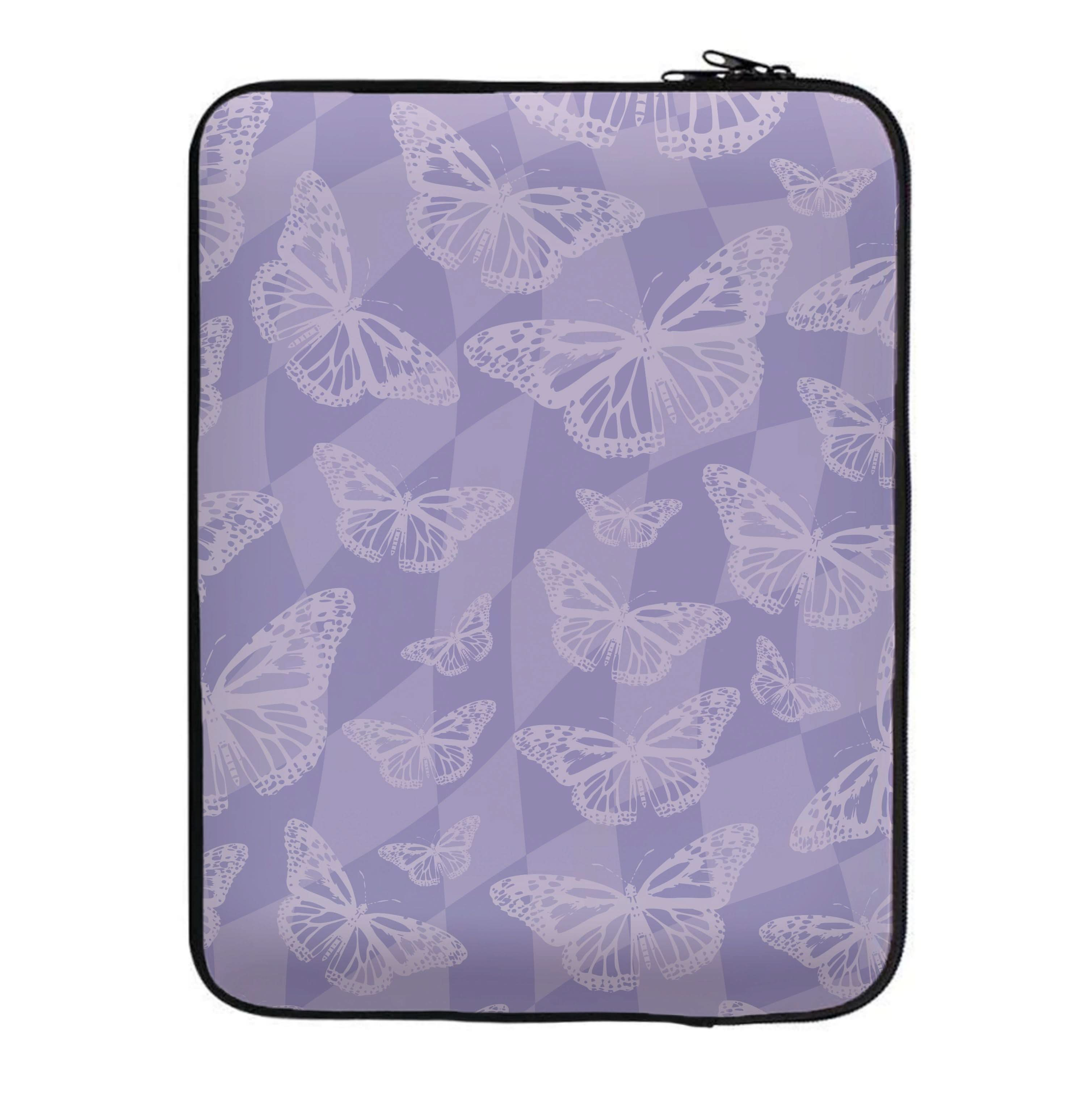 Abstract Butterflies Pattern Laptop Sleeve