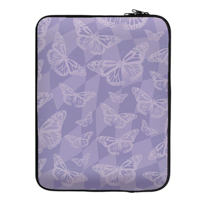 Abstract Butterflies Pattern Laptop Sleeve