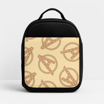 Superhero Team Gingerbread Pattern Insulated Lunch Bag