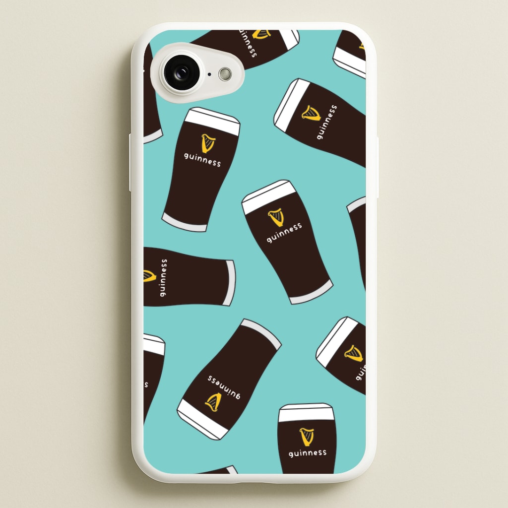 Stout Pint Pattern iPhone 16e Case