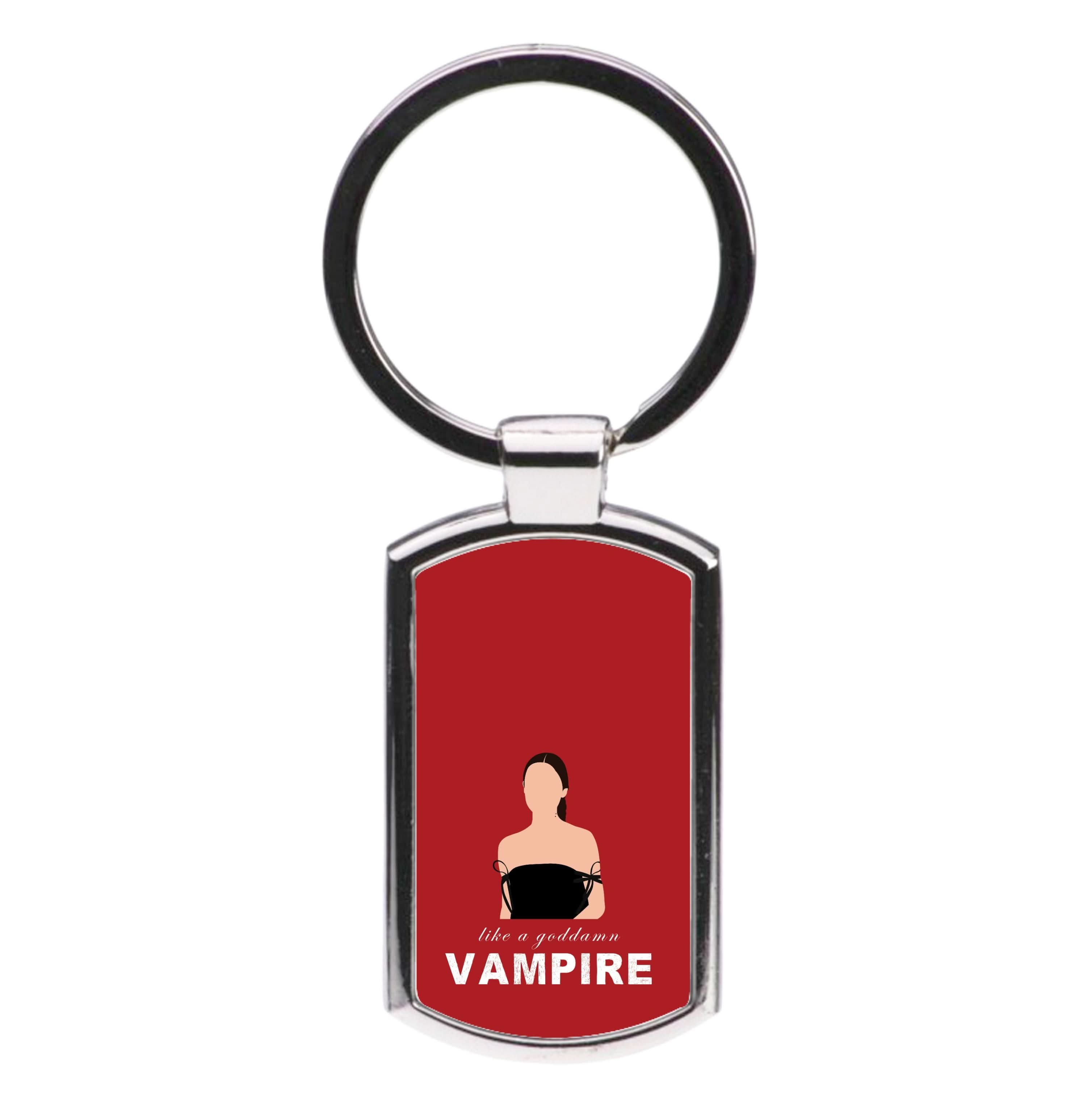 Goddamn Vampire Luxury Keyring