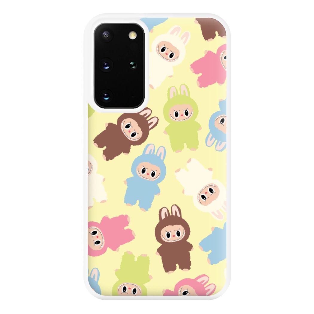 Colourful Little Monsters Pattern Galaxy S20 Plus Case