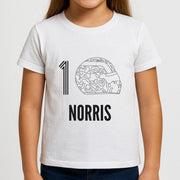 Norris Helmet 2026 Kids T-Shirt 3