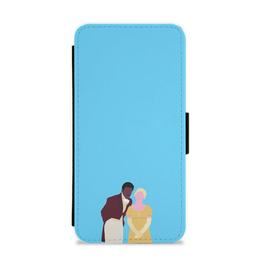 Ruby And Doctor - Doctor Who Flip / Wallet Phone Case