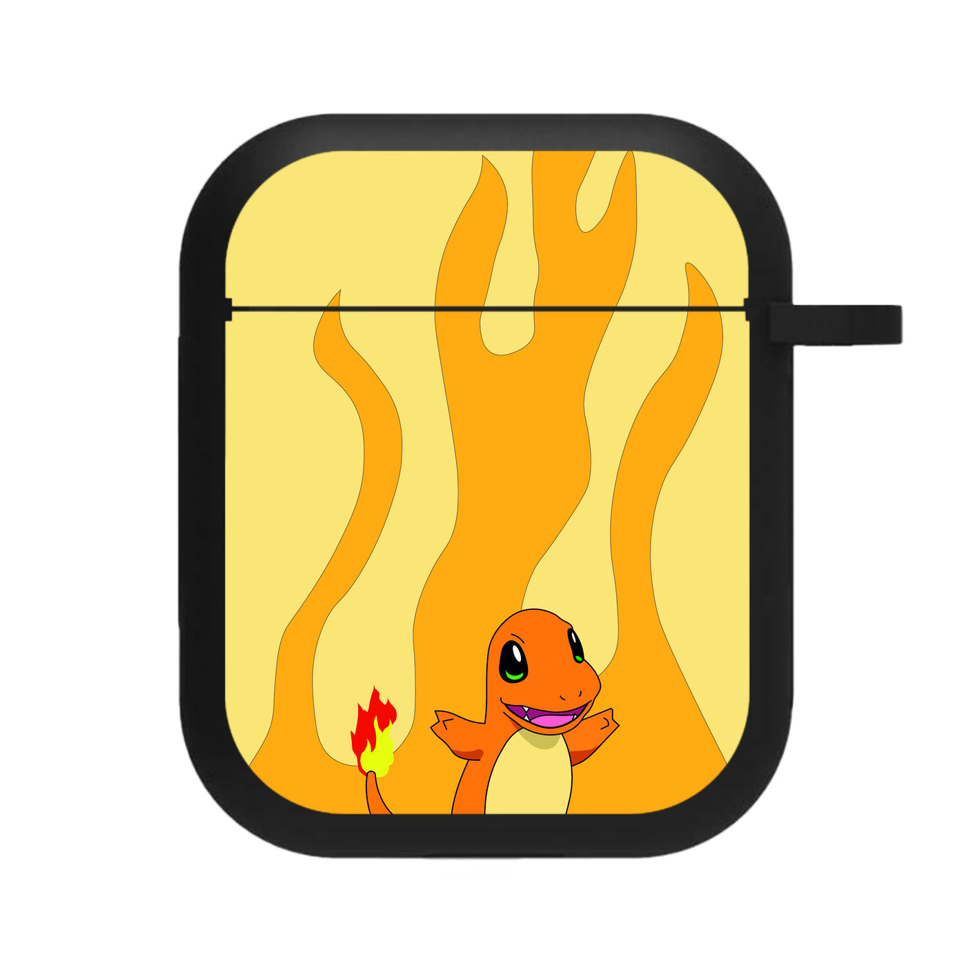 Charmander fire background - Pokemon AirPods Case
