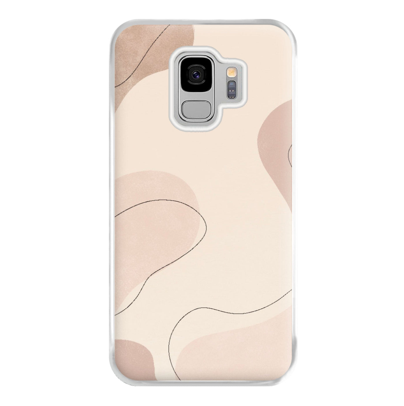 Abstract Beige Phone Case