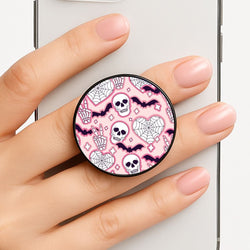 Cute Halloween Stickers Pattern Phone Grip