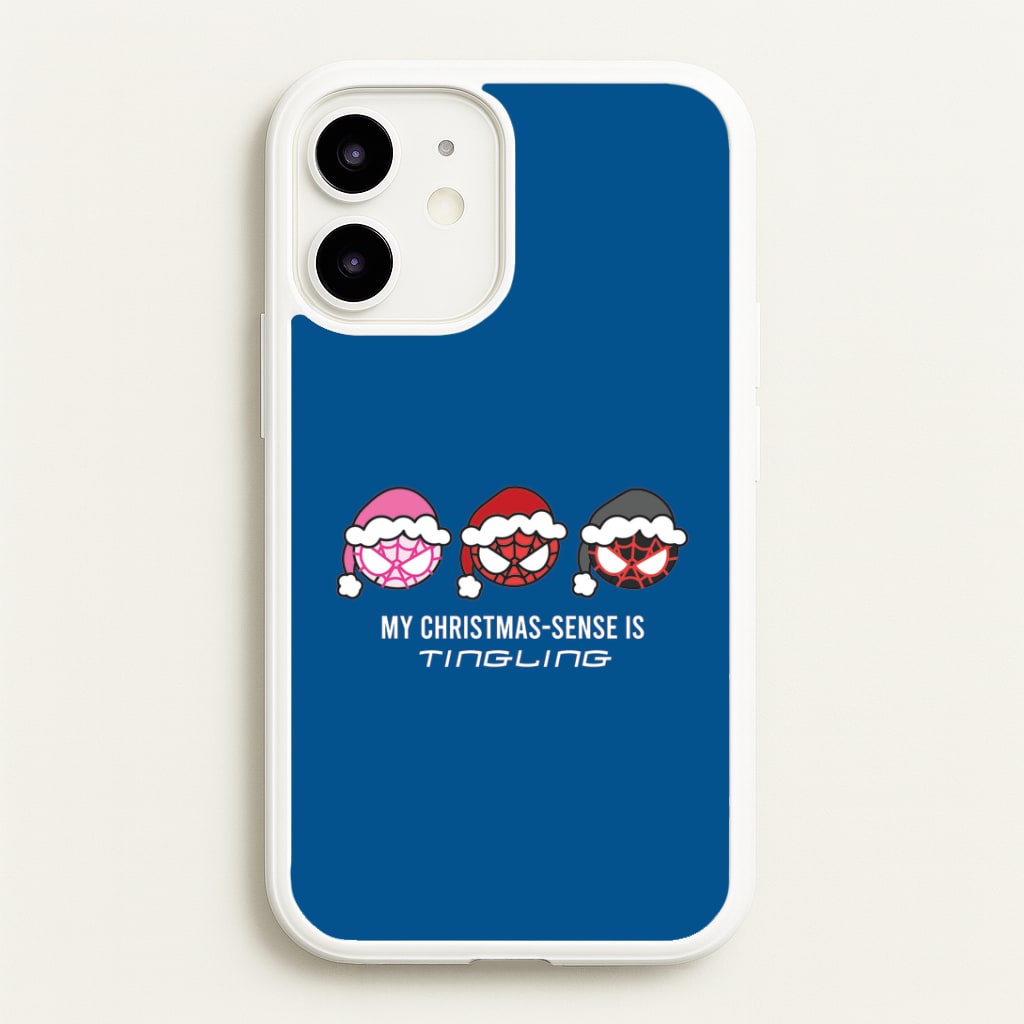 Spider Hero Christmas Sense iPhone 12 Mini Case