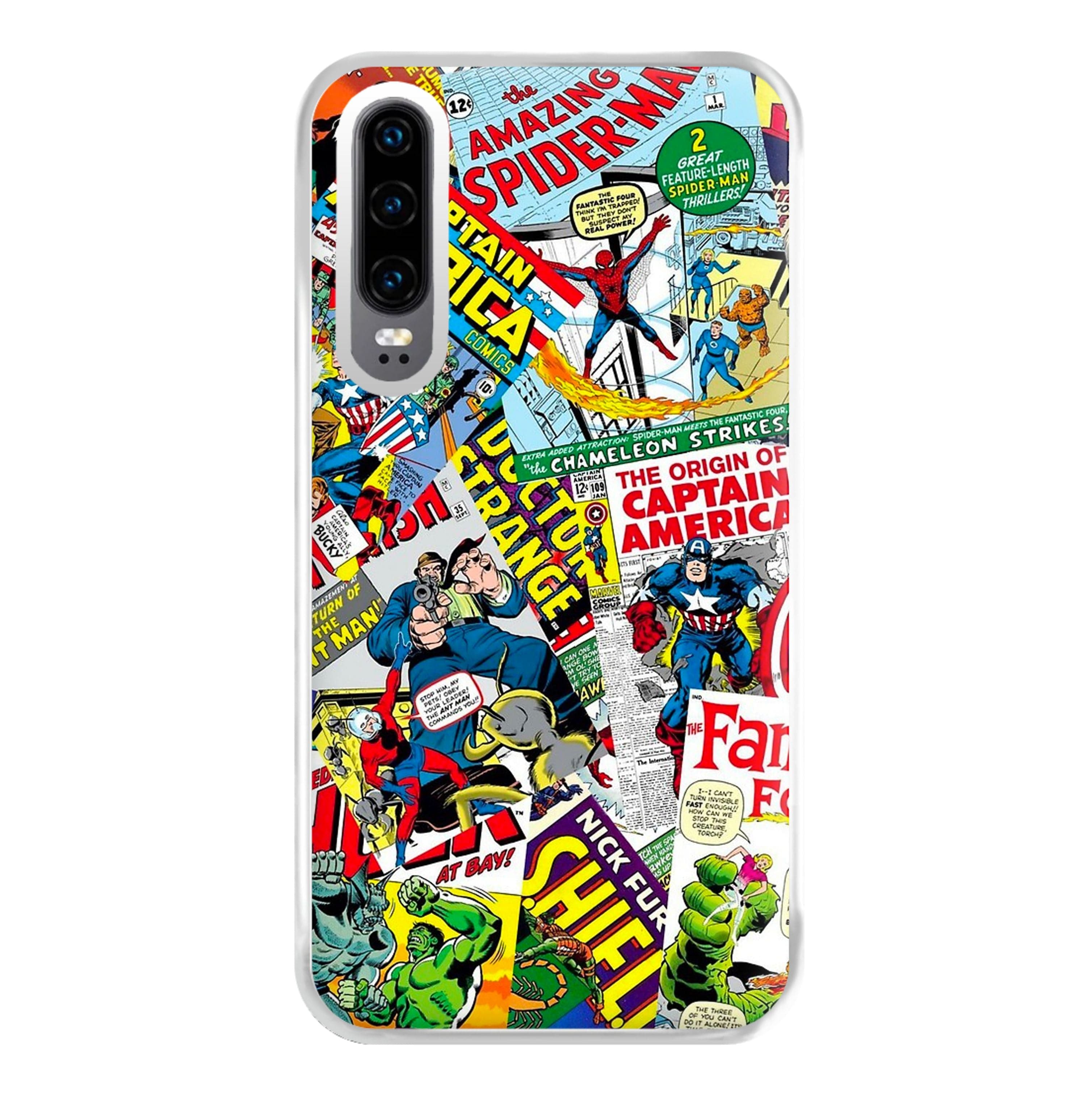 Superhero Comic Comics Pattern Phone Case