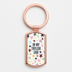 In My Taylor Era Rose Gold Keyring