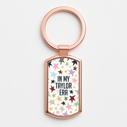 In My Taylor Era Rose Gold Keyring
