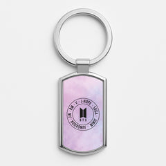 Galaxy Logo - BTS Luxury Keyring